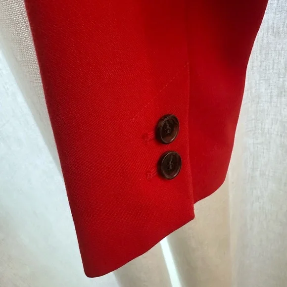 LOFT Women's Red Jacket - Picture 4 of 5